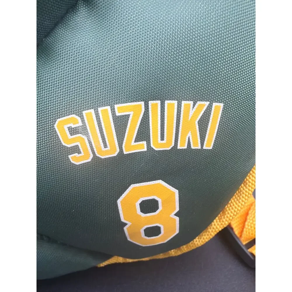 Oakland Athletics Suzuki #8 Catchers Gear Backpack 18” Season Ticket Holder Bag - Picture 6 of 11